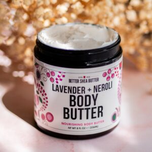 lavender neroli body butter