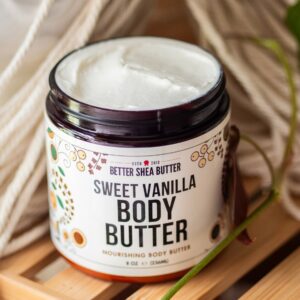 sweet vanilla body butter