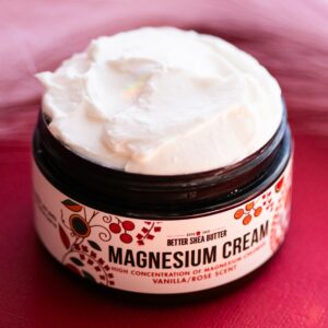 vanilla rose magnesium cream