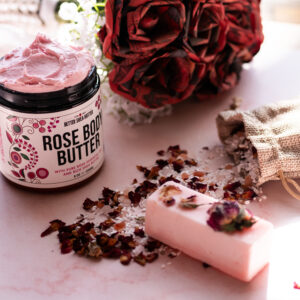 rose spa gift set
