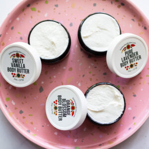 travel size body butter set