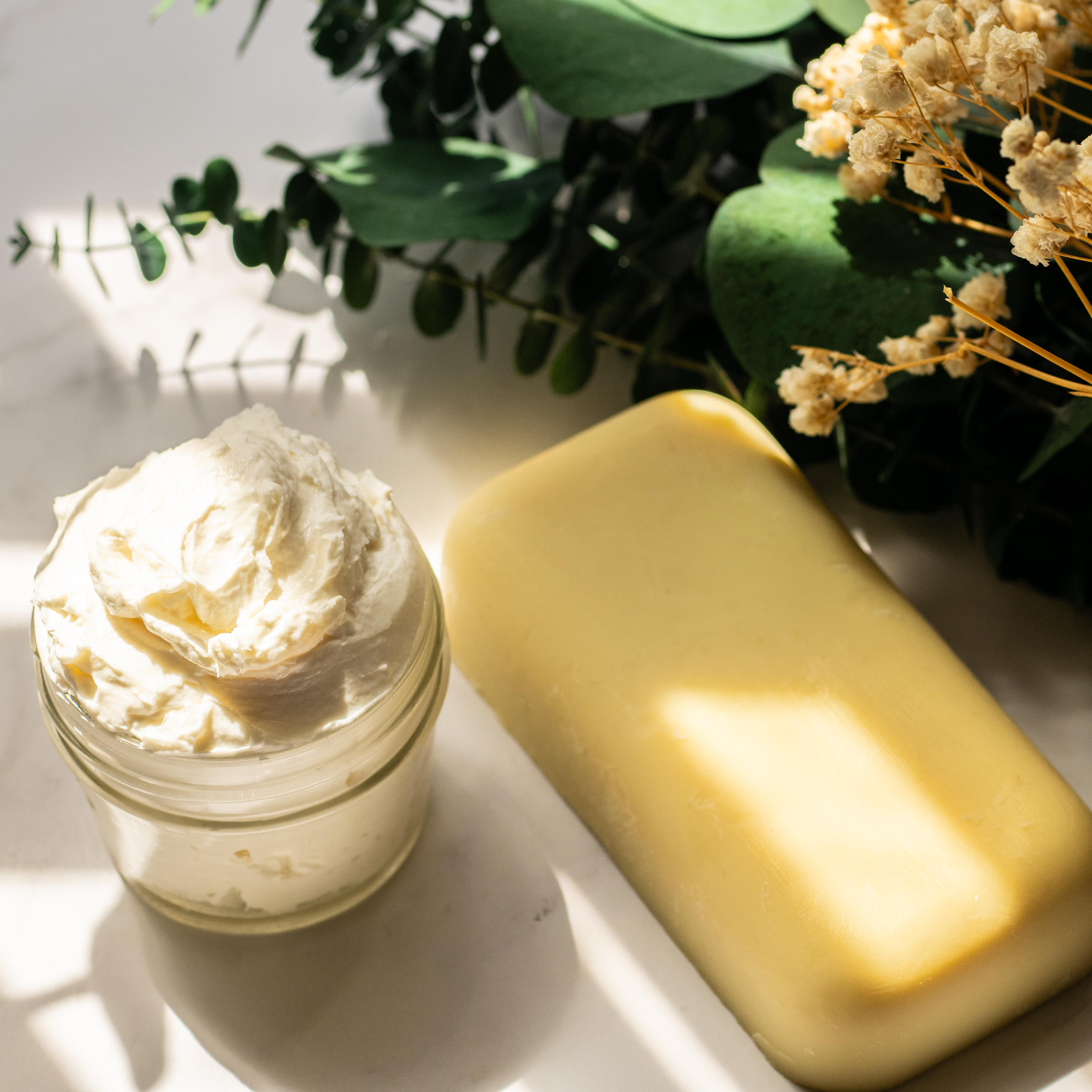 whipped shea butter